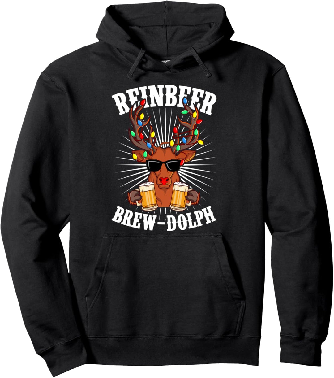 Brewdolph REINBEER Weihnachten Retro Geschenke für Pullover Hoodie