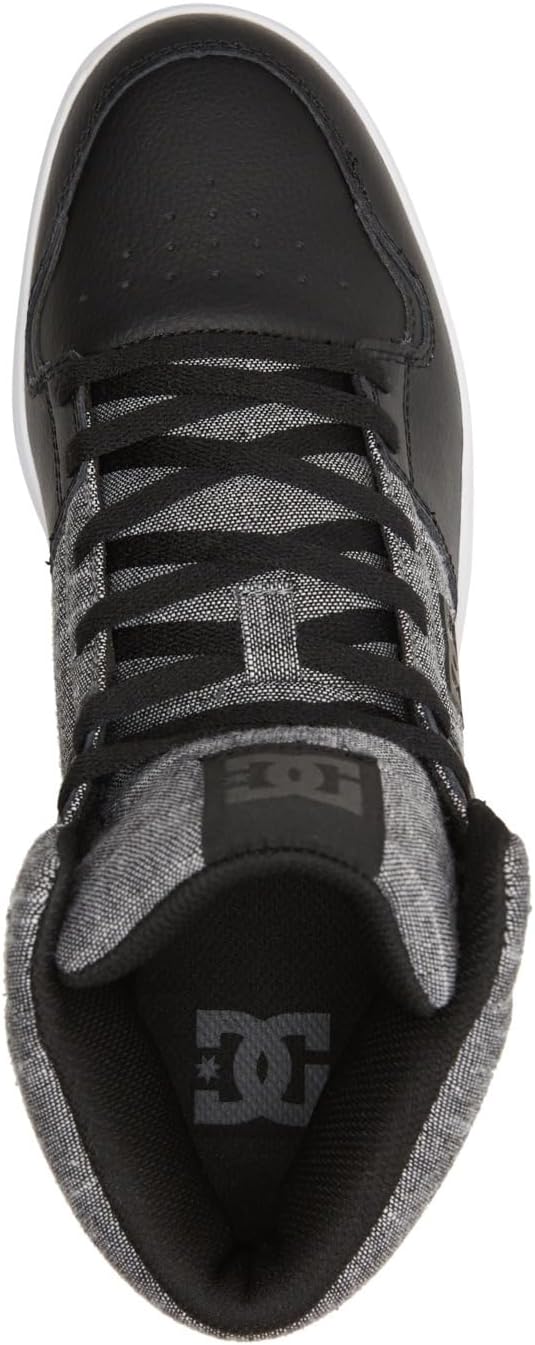 DC Shoes Herren Cure Skate-Schuh 44.5 EU Schwarz, 44.5 EU Schwarz