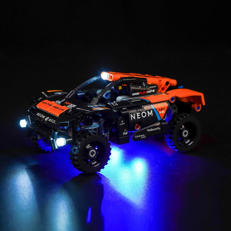 Led Licht Set für Lego NEOM McLaren Extreme E Race Car 42166 (Kein Lego), Dekorationsbeleuchtungsset