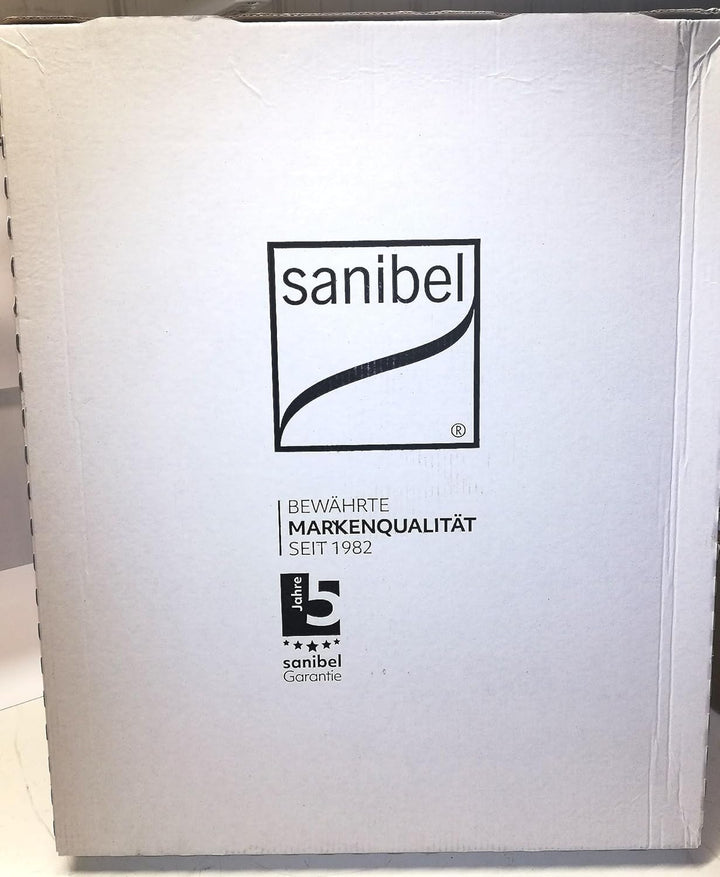 Sanibel 3001 WC-Sitz m. Deckel Edelstahlbefestigung, weiss, ohne Absenkautomatik