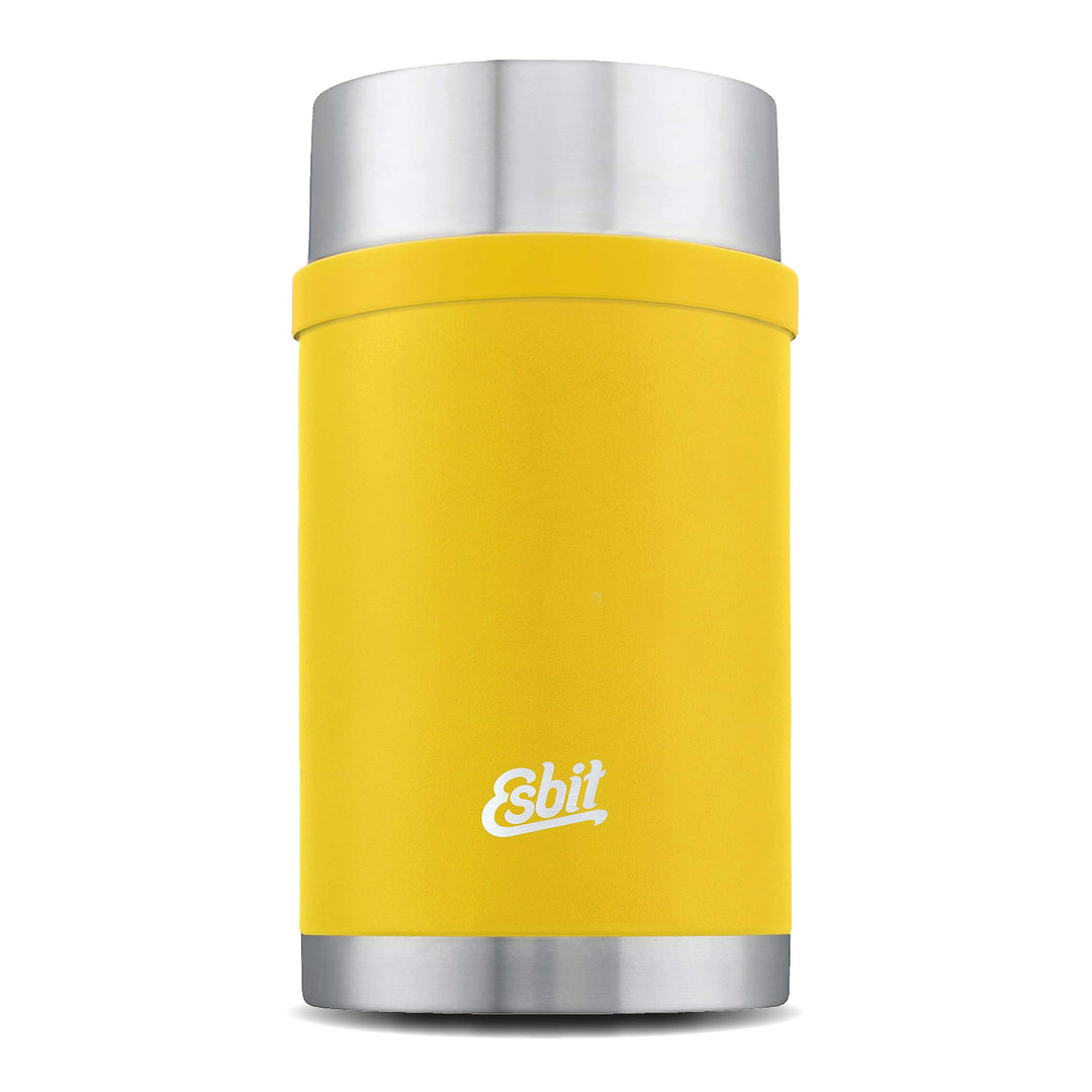 Esbit Thermobehälter Sculptor für Essen - Warmhaltebehälter 1000 ml in Sunshine Yellow - aus Edelsta