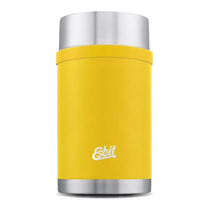 Esbit Thermobehälter Sculptor für Essen - Warmhaltebehälter 1000 ml in Sunshine Yellow - aus Edelsta
