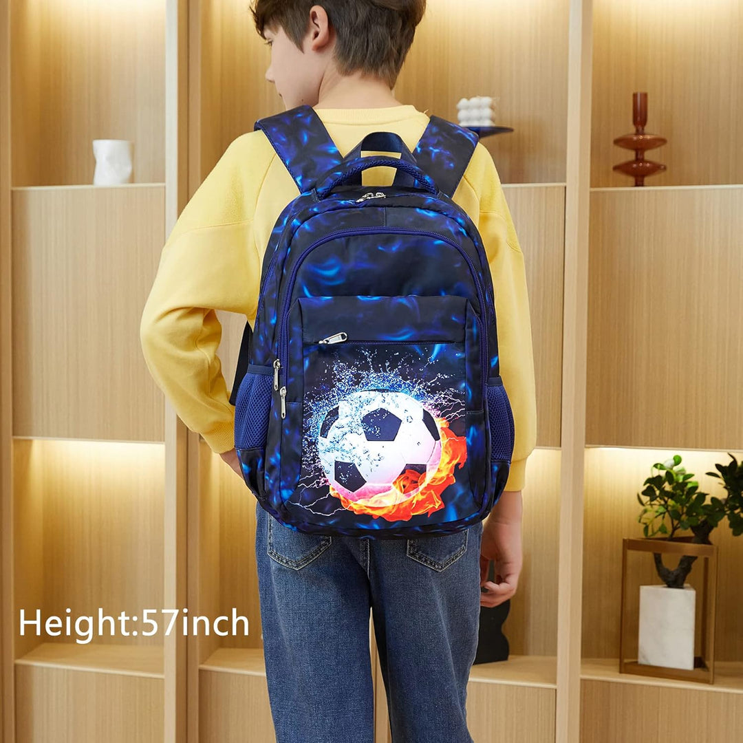 LEDAOU Schulrucksack Junge Teenager Kinder Juvenile Mädchen Daypack Mädchen Freizeitrucksack Backpac
