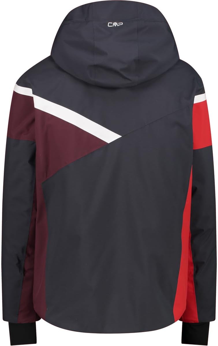 CMP Herren Herrenjacke mit Fester Kapuze skijacke 52 Anthrazit, 52 Anthrazit