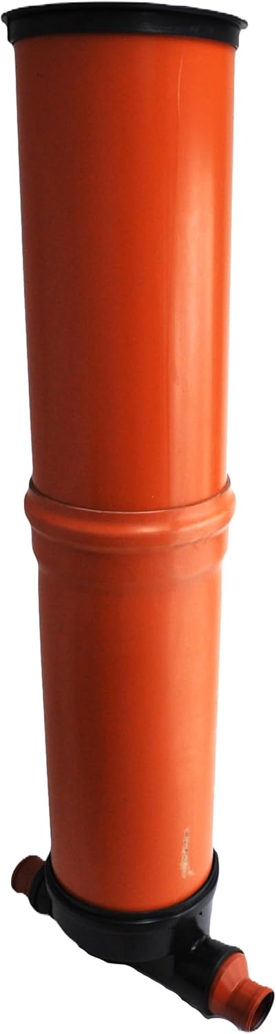 KG Kontrollschacht DN 400/2 x Anschlüsse160-125-110 Höhe 0,5m bis 2m Revisionsschacht Abwasserschach