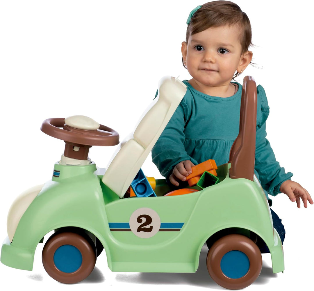 Chicos - Vintage Sport Ride-On, Rutschauto ab 1 Jahr | Kinderfahrzeug für Jungen und Mädchen | Inklu