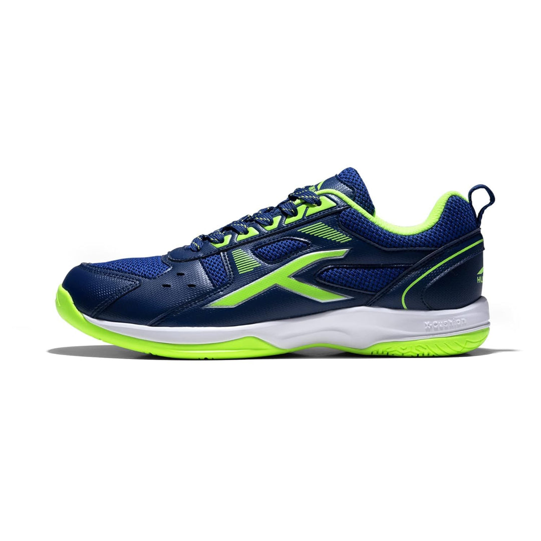Hundred Raze Badminton Shoe Navy Lime 44 EU, Navy Lime 44 EU
