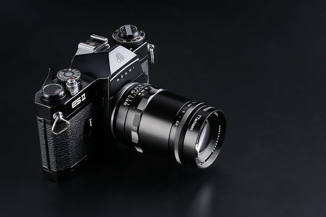 TTArtisan 100 mm F2.8 (Bubble Bokeh) Metallgehäuse, kompatibel mit M42-Halterung, Schwarz 100 mm F2.