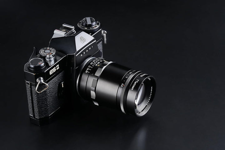 TTArtisan 100 mm F2.8 (Bubble Bokeh) Metallgehäuse, kompatibel mit M42-Halterung, Schwarz 100 mm F2.