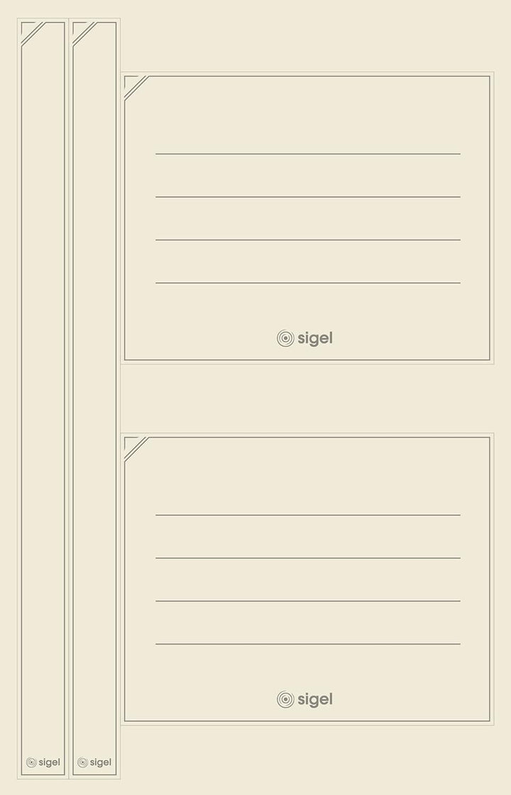 SIGEL CO116 Premium Notizbuch liniert, A4+, Hardcover, schwarz - Conceptum A4+ liniert schwarz, A4+