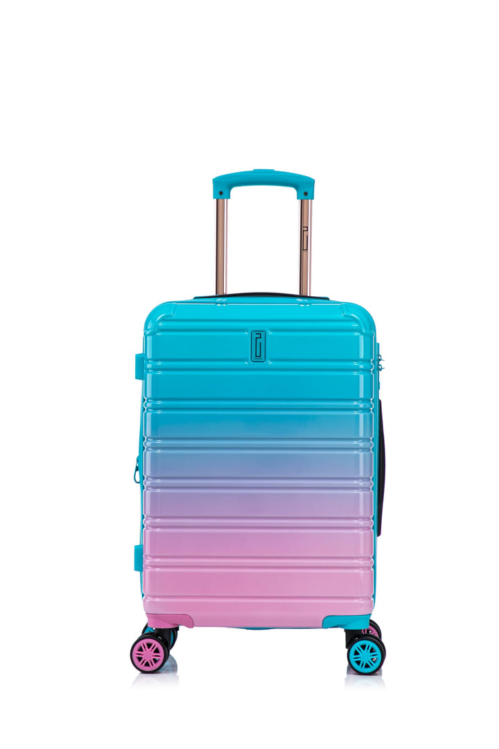 CELIMS - Koffer aus Polycarbonat, Blau und Rosa, Cabine, ▪ Material: hartes Polycarbonat, robust. Ca