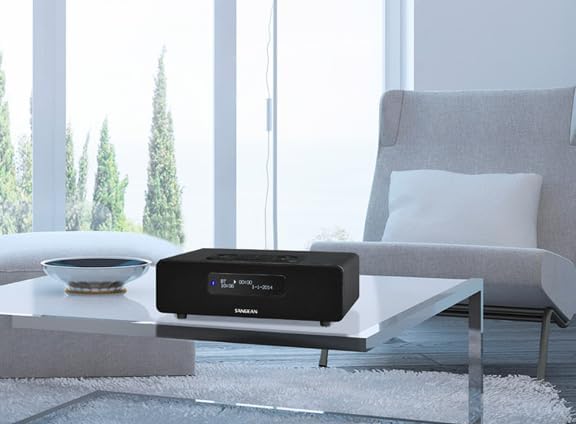 Sangean DDR-36 DAB+ radio - Digital Radio mit Bluetooth - Weckfunktion - Sleep Timer -inkl. Fernbedi