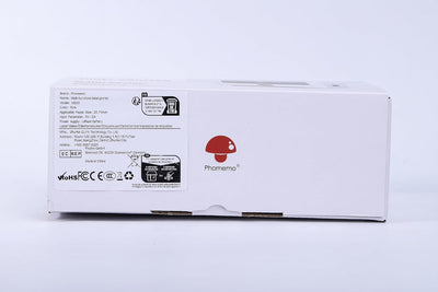 Phomemo M200 Tragbarer Etikettendrucker Etikettiergerät mit 3 Etikettenrollen Upgrade 3 Zoll Labeldr