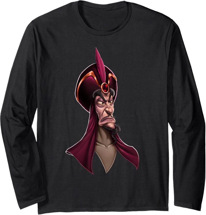 Disney Aladdin Jafar Stylized Portrait Langarmshirt