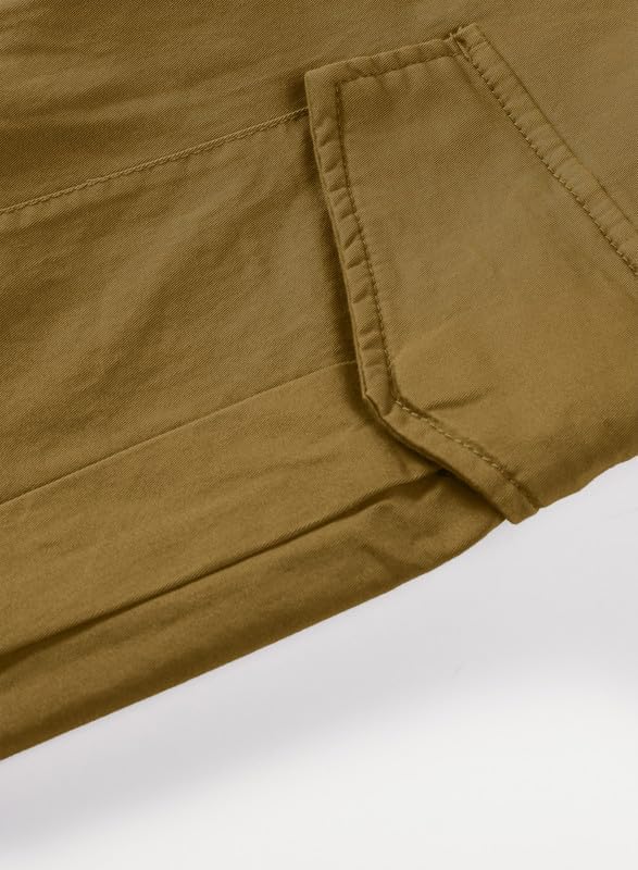 Cargohose Herren Chino Hose mit 6 Taschen Cargo Hose Stretch Jogginghose für Männer mit Bundgummi El