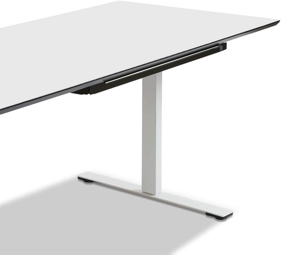 TecLines TUS001B Untertisch Schublade inkl. Kunststoffeinsatz L, schwarz