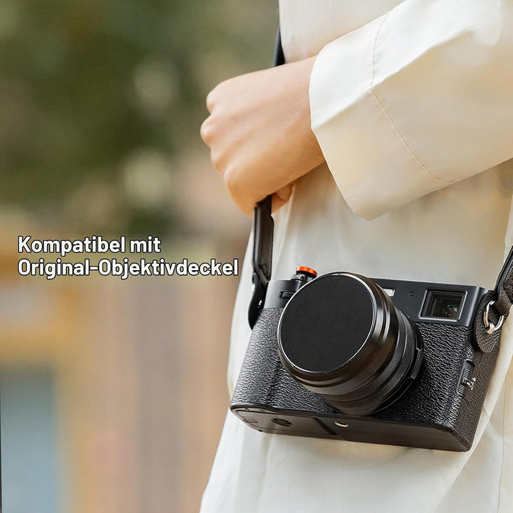 SMALLRIG UV-Filter mit Gegenlichtblende für FUJIFILM X100VI / X100V, UV-Filter mit 99% Lichtdurchläs