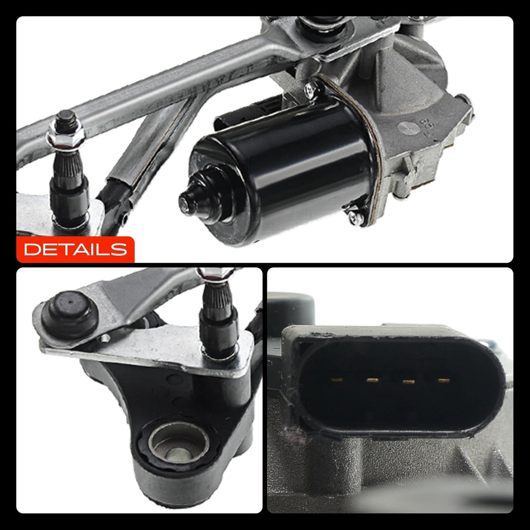 Frankberg Wischergestänge mit Wischermotor Vorne für 5er E60 E61 520 523 525 530 535 540 545 550 M5