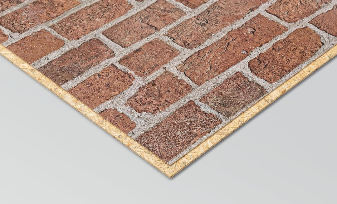 EGGER DecoWall DO004 Wismar Backstein - umweltschonende Alternative zu herkömmlichen Wandverkleidung