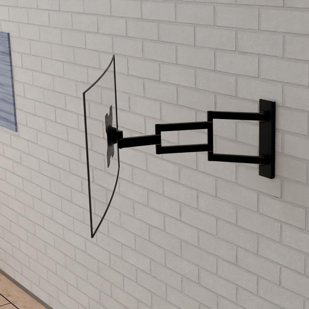 Axis XL 70 cm TV Wandhalterung, Langer Schwenkarm Wandabstand bis 70 cm, ausziehen, schwenken, drehe