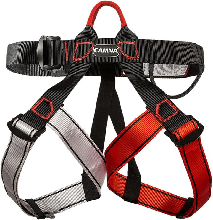 EUNEWR klettergurt kinder Klettergurte Befestigender Klettergut,Für Frauen, Männer und Kinder halber