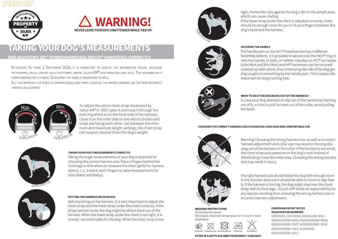 K9 Powergeschirr, Grösse: XL/2, Blau XL/2 Blau, XL/2 Blau