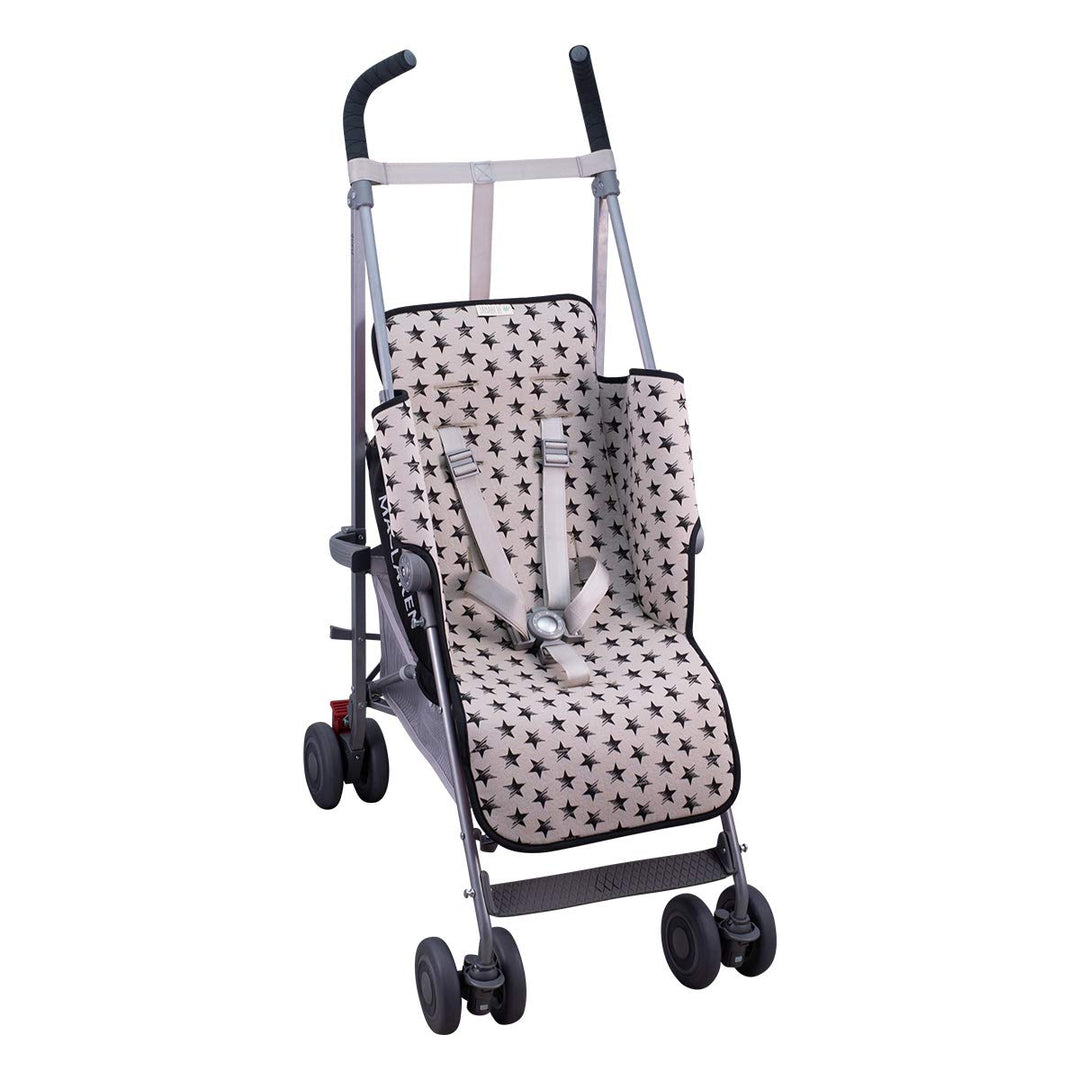 JYOKO KIDS Sitzauflage für Kinderwagen Kompatibel mit Maclaren Quest, Techno Twin, Triumph XT, 100%