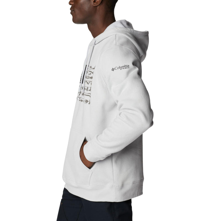 Columbia Herren PHG Game Flag Ii Hoodie Sweatshirt (1er Pack) L Cool Grey, Black Cast N Blast, L Coo