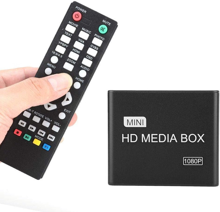 Media Player, Mini Full HD 1080P Digital Media Player, HDMI Media Player, Video Player, Wiedergabe v