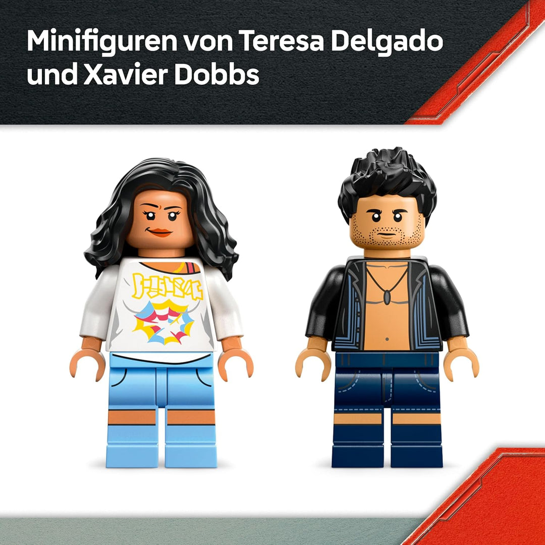 LEGO Jurassic World Flucht vor dem T.Rex – Interaktives Spielzeug mit Dinosaurier-Figur, Boot, ATV u