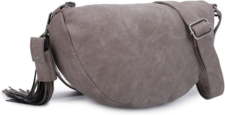 Fritzi aus Preussen Damen Lipstick03 Jakx Cross Bag, Einheitsgrösse Basalt, Basalt