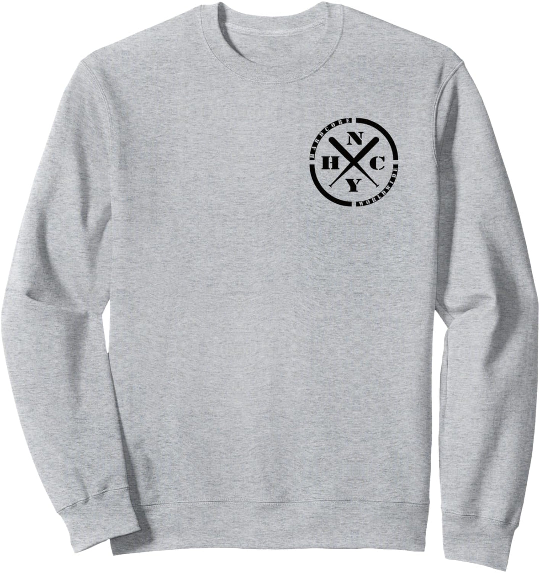 Black Hardcore is Worldwide NEW YORK NYHC Punks Not Dead Sweatshirt