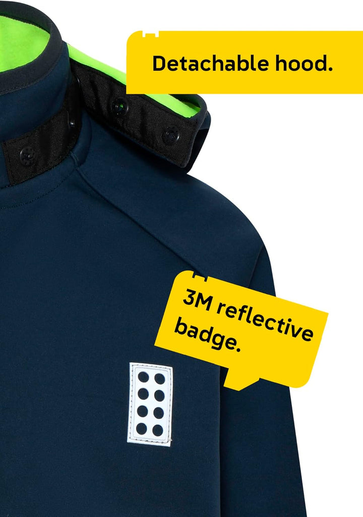 LEGO Jungen Wear Softshelljacke Wasserabweisend Winddicht Atmungsaktiv Jacke 92 590a, 92 590a