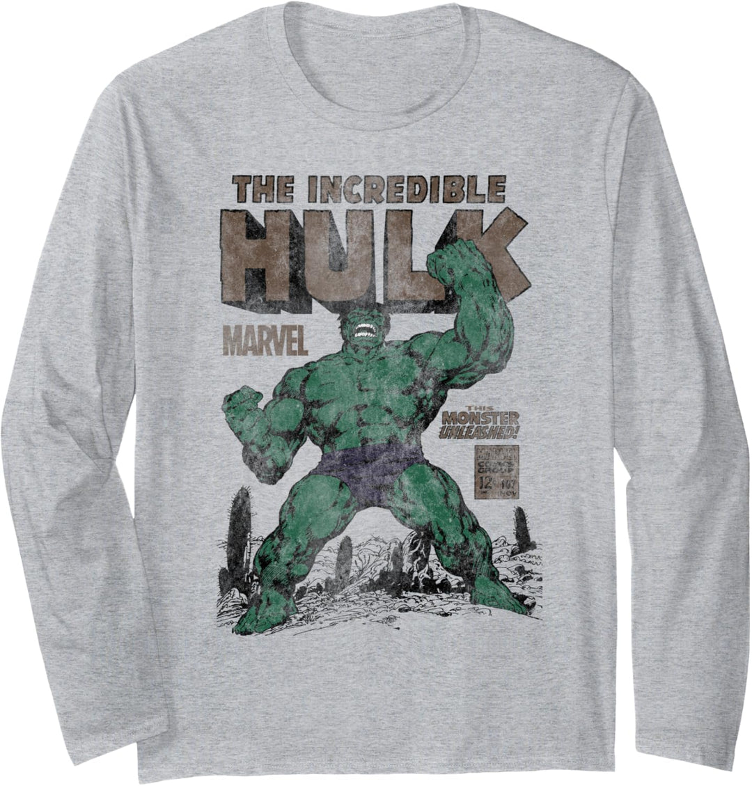 Marvel Hulk The Incredible Hulk Monster Unleashed Langarmshirt