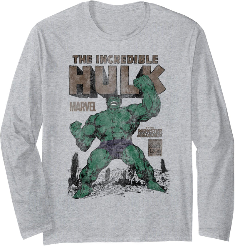 Marvel Hulk The Incredible Hulk Monster Unleashed Langarmshirt