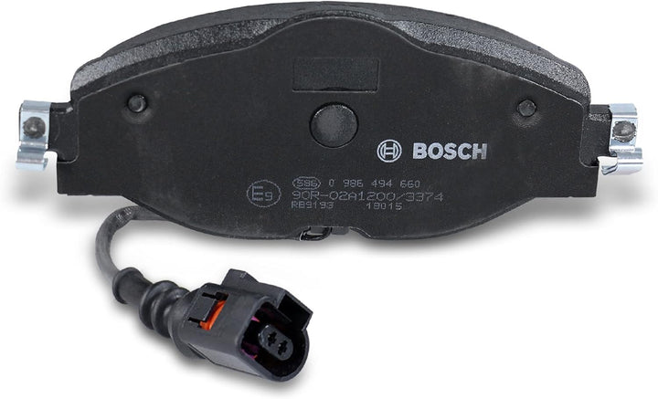 Bosch BP1505 Bremsbeläge - Vorderachse - ECE-R90 Zertifizierung - vier Bremsbeläge pro Set Einzelbet