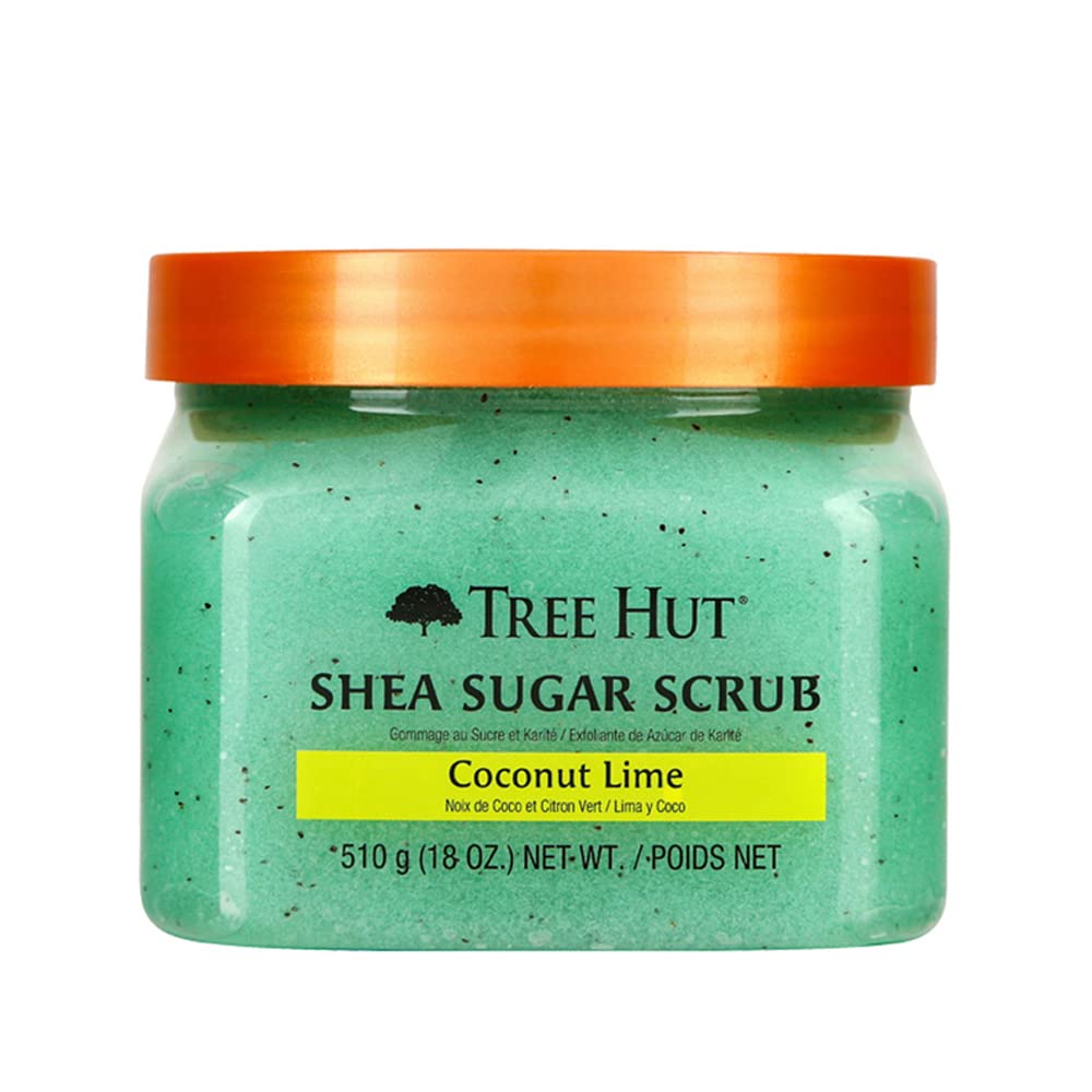 Tree Hut S0571258 Shea Sugar Körperpeeling, mehrfarbig, 510 g Parfümfrei. 510.29 g (1er Pack), Parfü