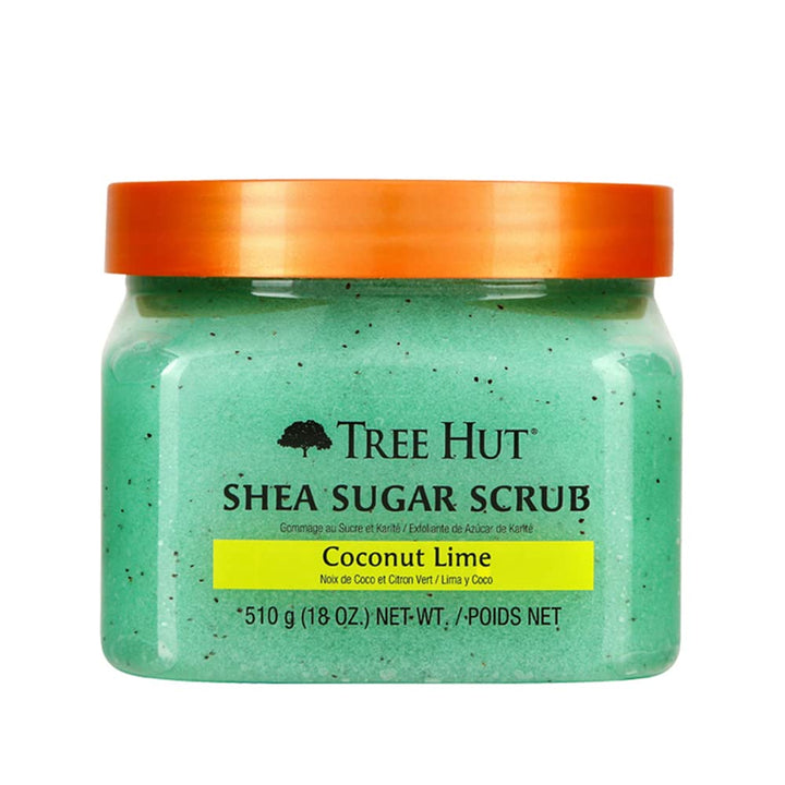 Tree Hut S0571258 Shea Sugar Körperpeeling, mehrfarbig, 510 g Parfümfrei. 510.29 g (1er Pack), Parfü