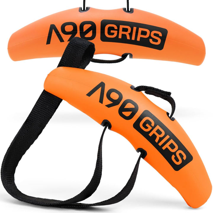 Angles90 Grips - dynamische Fitness Griffe befestigbar an Klimmzugstangen, Langhanteln, Latzug Masch