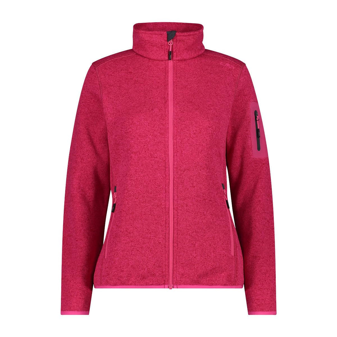 CMP Damen Damenjacke fleecejacke 42 Fuxia-anthrazit, 42 Fuxia-anthrazit
