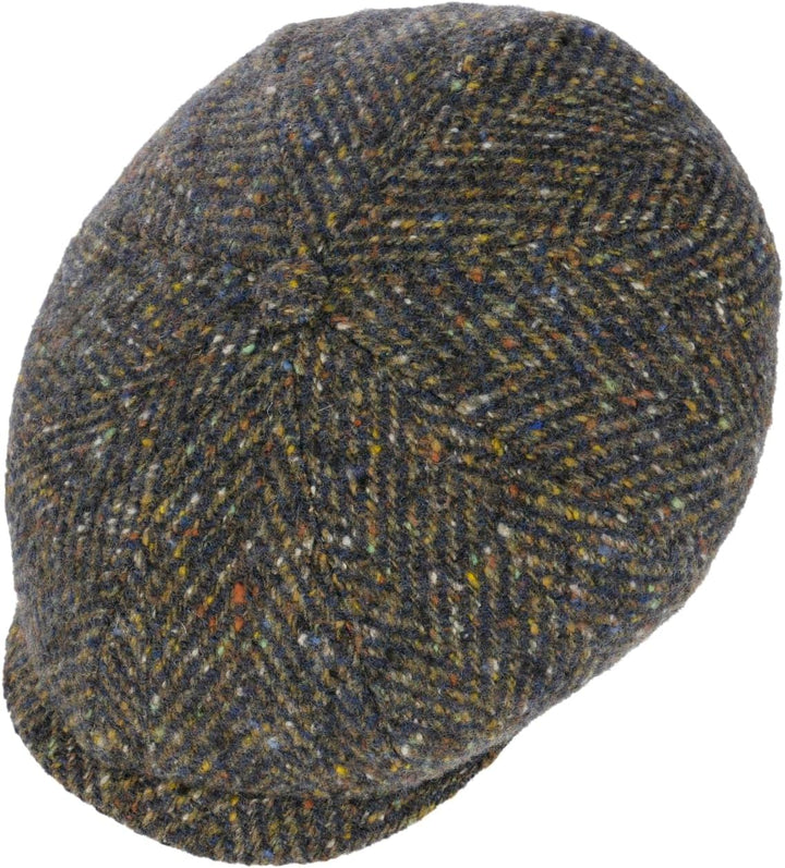 Stetson Hatteras Schildmütze Damen Herren 100% Schurwolle Flatcap mit Baumwollfutter Herbst Winter 5