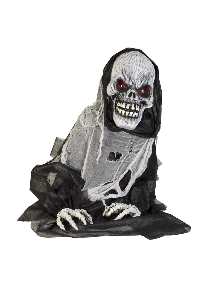 EUROPALMS Halloween Figur Death Man, 68cm | Gevatter Tod als animierte Standfigur