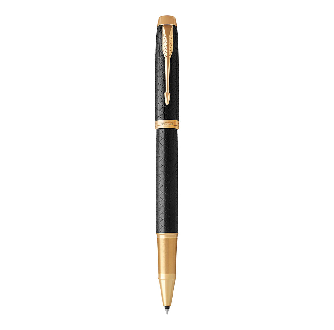 Parker IM Tintenroller | Premium Black | feine Spitze | Schwarz | Geschenkbox