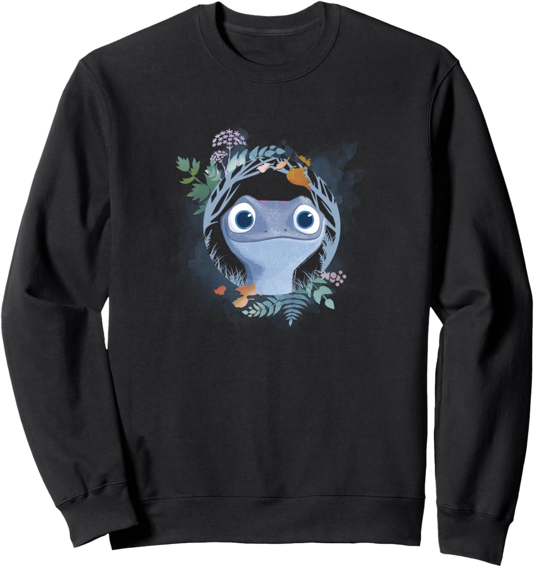 Disney Frozen 2 Bruni The Salamander Watercolor Portrait Sweatshirt