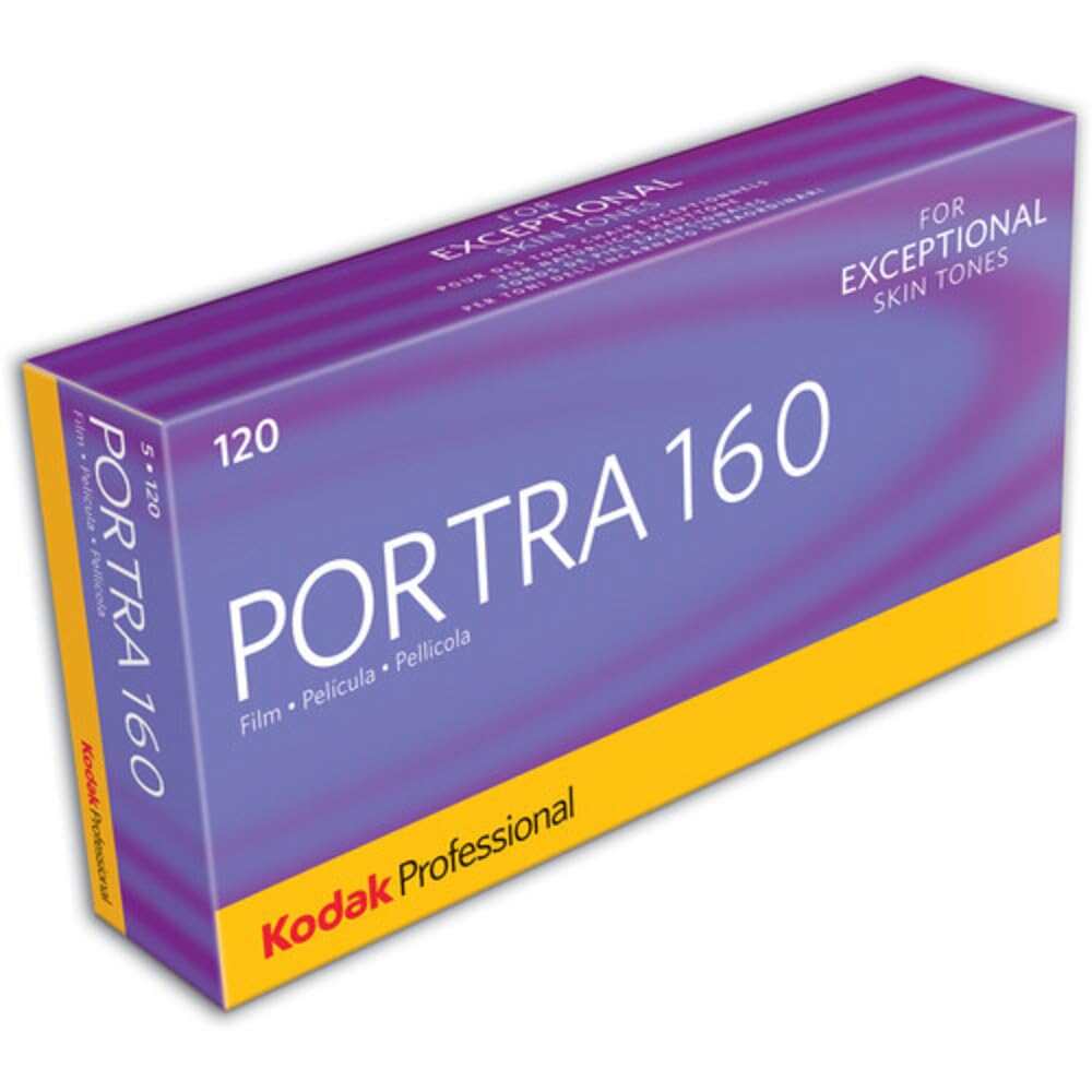 Kodak Portra 160 Color Negative 120 Film (5-er Pack)