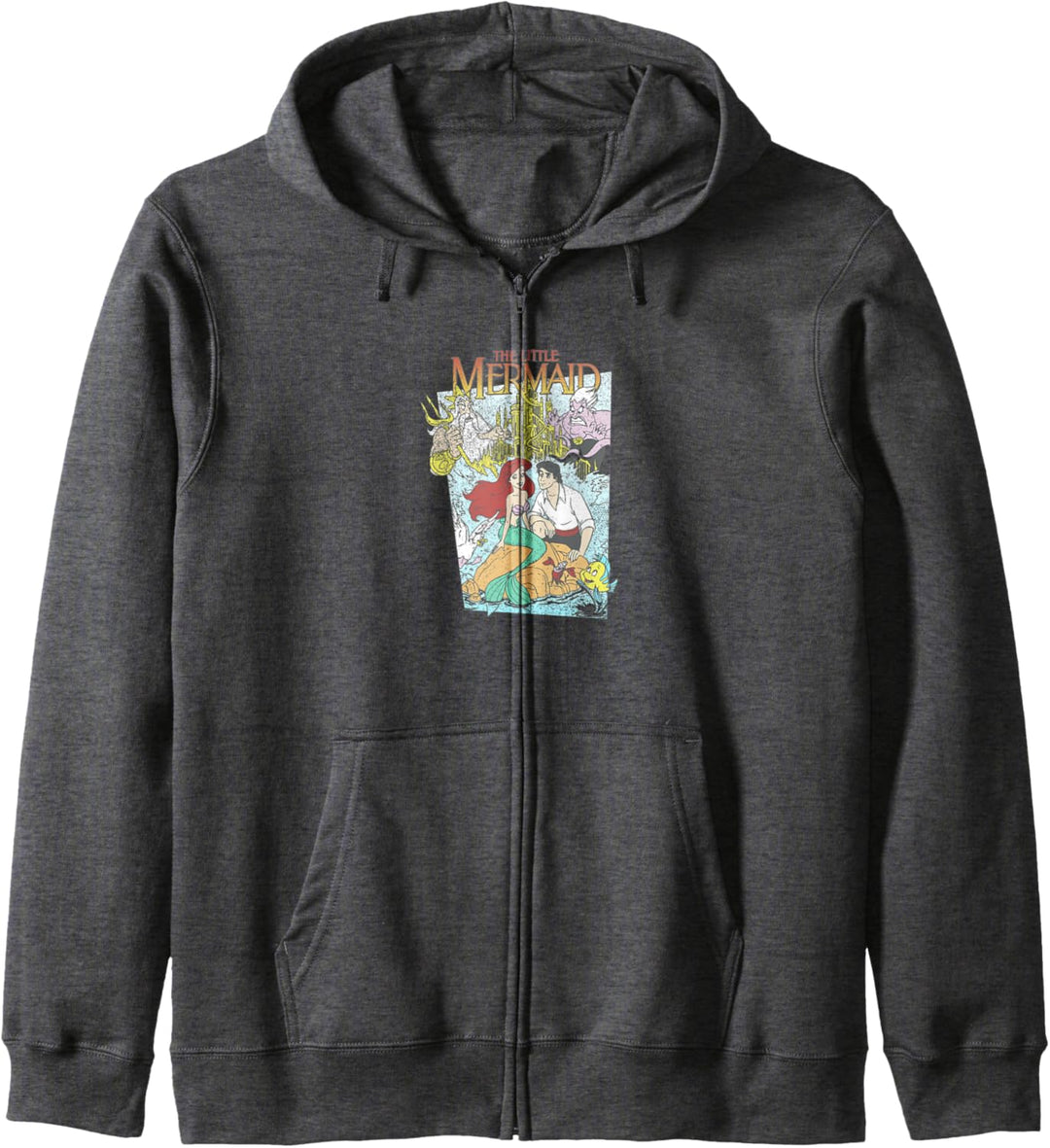 Disney The Little Mermaid Vintage Cover Kapuzenjacke