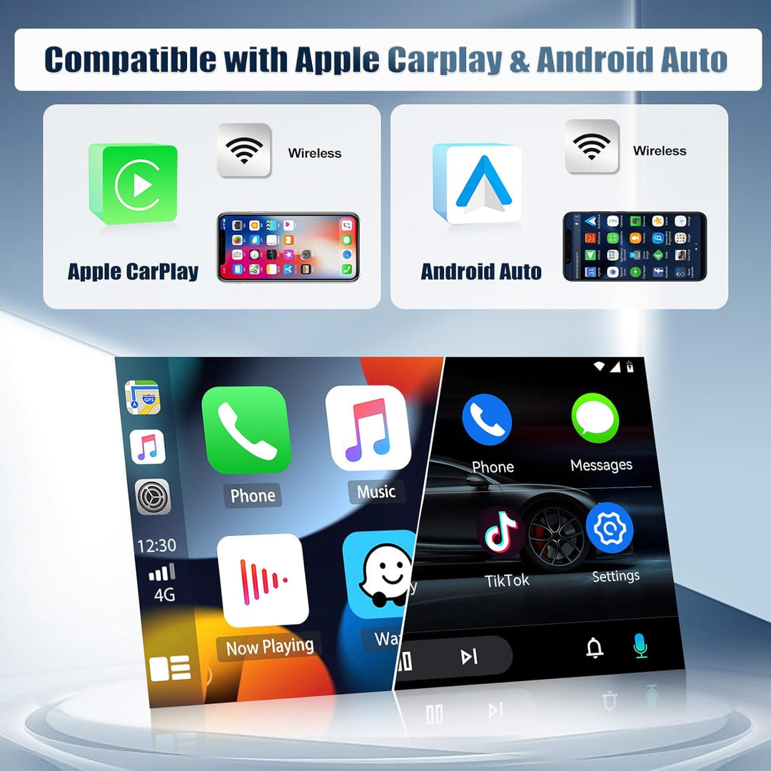 CAMECHO 2+64G 7 Zoll Navi Autoradio für Alfa Romeo MITO 2008-2016, Android 13 HD Touchscreen Bluetoo