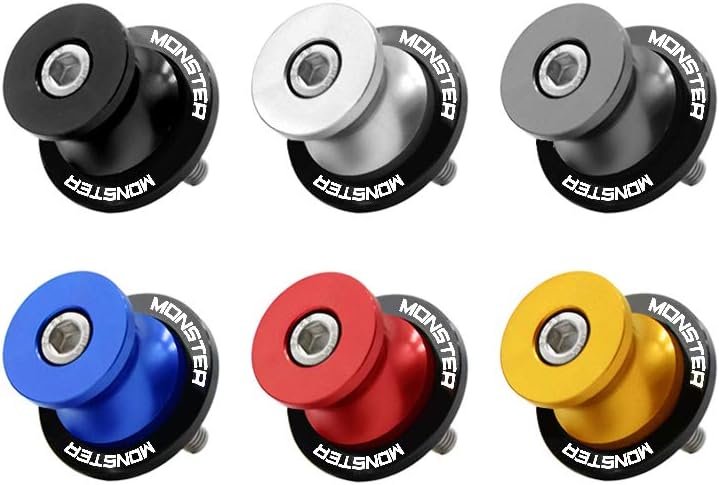 M6 Schwingenschutz Schwingenadapter Ständer Bobbins Spool Racingadapter Ständeraufnahme für Monster