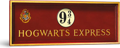 Noble Collection nn7041 – Harry Potter: Plaque Wandbild Schiene 9 und 3/4
