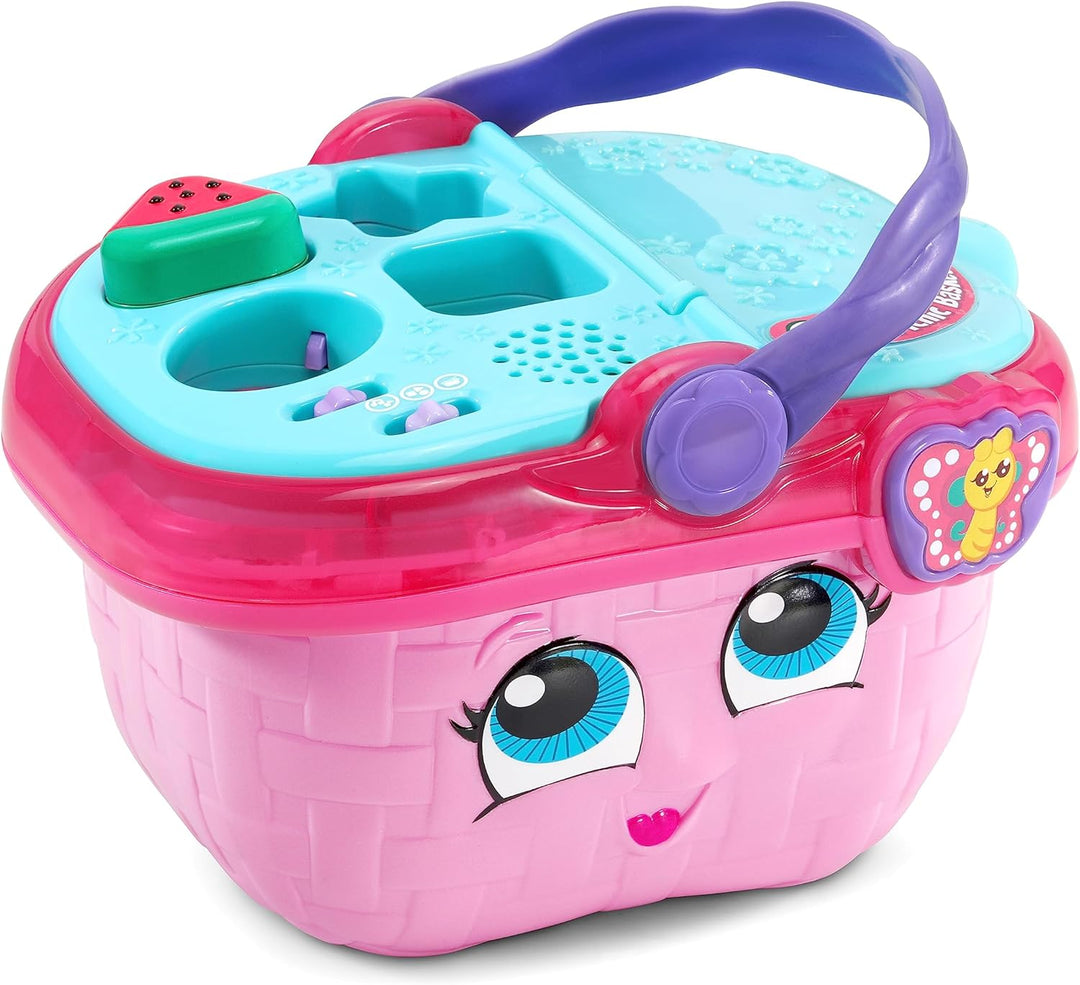 Leapfrog VTech Picknickkorb Formen und Geschmacksrichtungen, Nestbares Spielzeug für Kinder ab 1 Jah